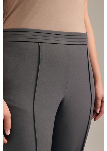 Antrasit Kemeri Pile Detaylı Pantolon fırsatları