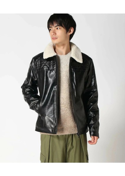 Quilting Erkek Siyah Ceket M5BL2NW0390-JBLK