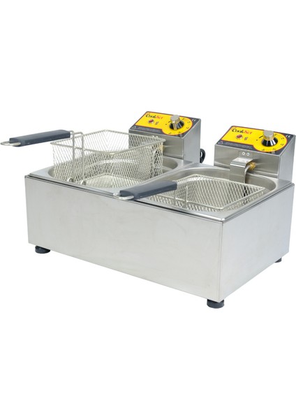 Elektrikli Fritöz Seti, 5.5l (10LT), Pratik ve Güçlü Pişirme Cihazı