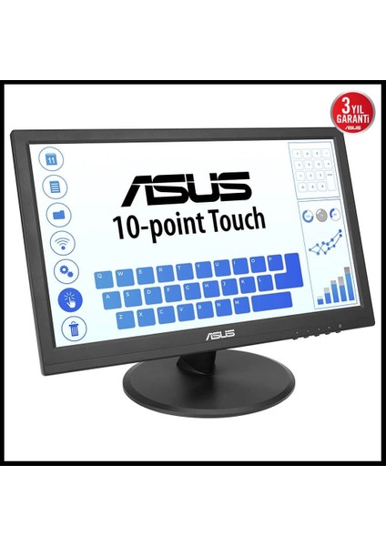 VT169HE 15.6" 5ms, 60hz, Dokunmatik, Hdmı, D-Sub, Düşük Mavi Işık, Freesync, IPS Panel Monitör fiyatları