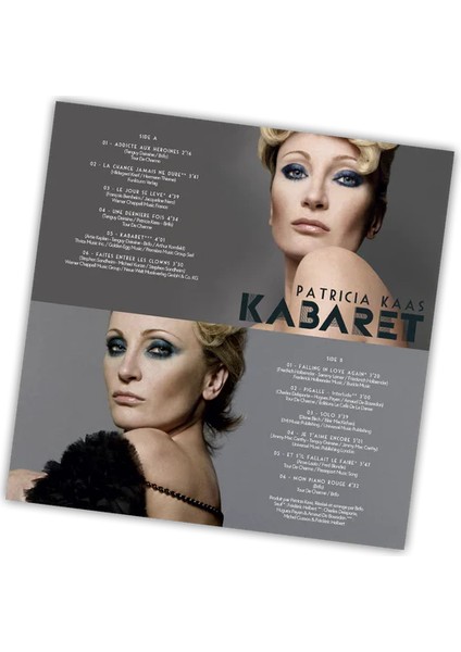 Patricia Kaas - Kabaret (180G) (Limited Numbered Edition) (Turquoise Vinyl) - Pla indirimleri