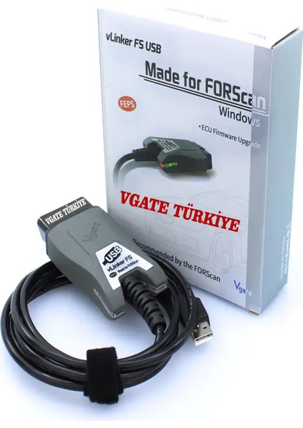 Vlinker Fs Ford Forscan Ford ve Fiat Arıza Tespit ve Gizli Özellik Açma Cihazı Oto Hs/ms Can
