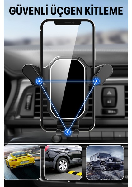 360° Dönebilen Araç Içi Parlak Premium Telefon Tutucu fiyatları