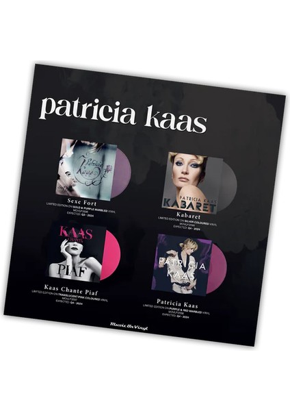 Patricia Kaas - Scène De Vie (180G) (Limited Numbered Edition) (White Vinyl) - Plak fırsatları