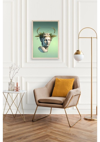 Heykel Ahşap Çerçeveli Tablo modelleri