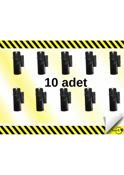 LR-4444S-10 Siyah Kapı Pencere Alarmı 10 Adet