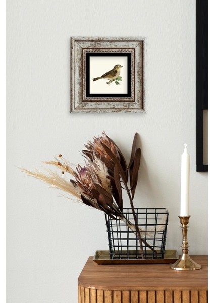 Serçe Çerçeveli Taş Tablo modelleri