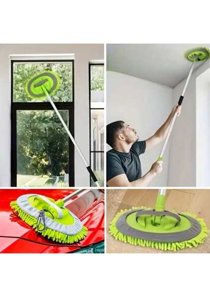 Mytechcat® Yedek Mikrofiber Bezli Oto Yıkama Mop Seti indirimleri