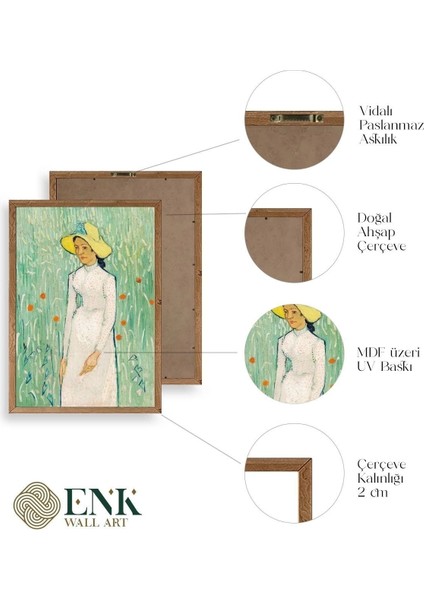 Van Gogh Ahşap Çerçeveli Tablo fırsatları