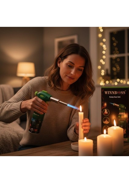 Buffer® Outdoor Kamp, Piknik ve Tamir Işleri Için Kamp Gazı Seti – Taşınabilir Pürmüz Al modelleri