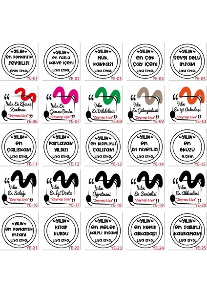 Kişiye Özel Ilginç Konsept Hediye Kutu - 6 Adet Sürpriz Mesajlı Şans Kurabiyesi