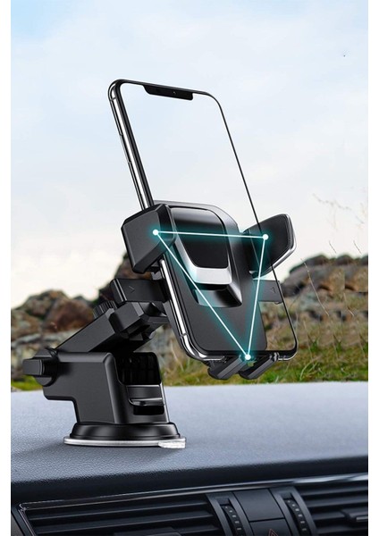 Araç Içi Telefon Tutucu, Tüm Arabalara Uyumlu, Akrobat, Torpido, Vakumlu fiyatları