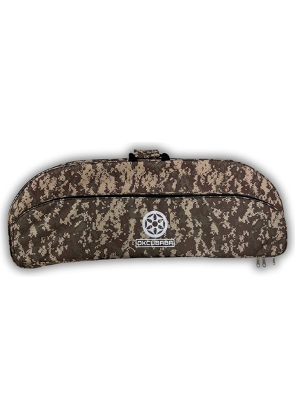 Xl Kamuflaj Yay Taşıma Çantası Geniş Hacimli Dayanıklı ve Koruyucu Okçuluk Çantası