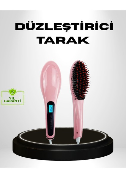 Seramik Plakalı Elektrikli Saç Düzleştirici – Hızlı Isınma Uzun Kablo 25W? - TGR9696-9064