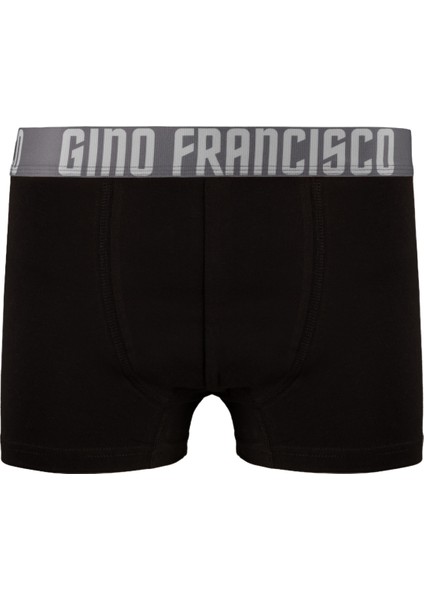 Pamuklu Esnek 4'lü Kutusuz Comfort Erkek Boxer - Gray & Black Collection fiyatları