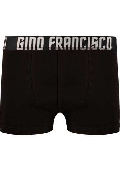 Pamuklu Esnek 4'lü Kutusuz Comfort Erkek Boxer - Gray & Black Collection modelleri