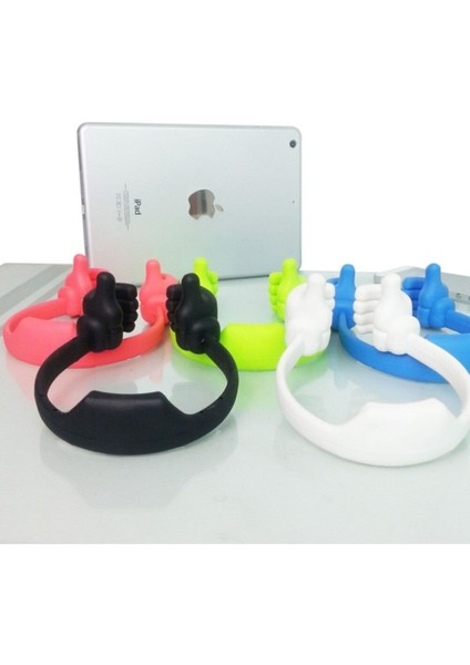 El Şeklinde Çok Amaçlı Telefon ve Tablet Tutucu Standı