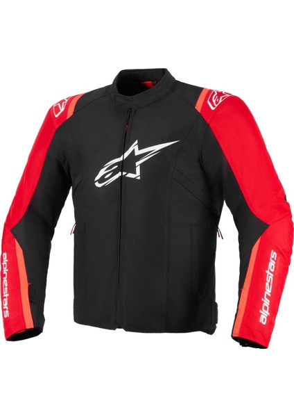 T-Sps V2 Wp Korumalı Motosiklet Montu Siyah Kırmızı