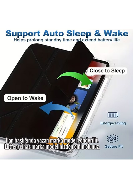 Huawei Matepad 12X Kılıf Desenli Uyku Modlu Kalem Bölmeli Standlı Akrabalarım fırsatları