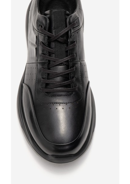 Erkek Bağcıklı Casual Ayakkabı Gerçek Deri Cr 2728 Siyah fiyatları