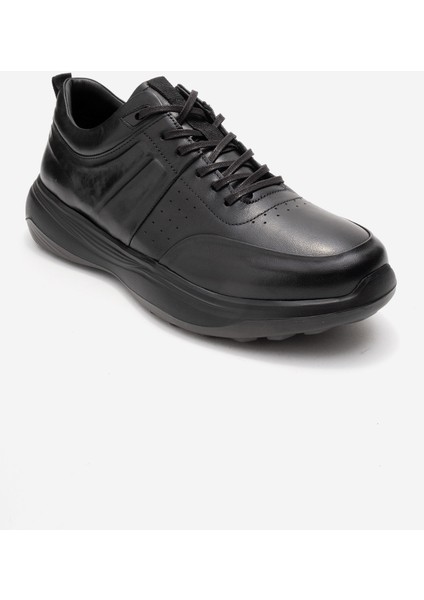 Erkek Bağcıklı Casual Ayakkabı Gerçek Deri Cr 2728 Siyah modelleri