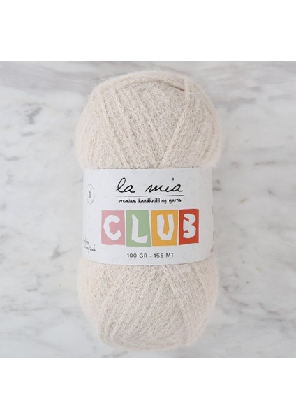 La Mia Club Bej El Örgü Ipi - 620