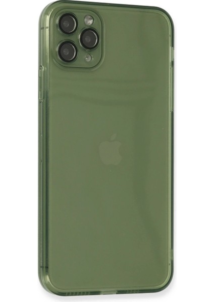 iPhone 11 Pro Max Kılıf Fly Lens Silikon - YEŞIL-(5796) - TGR4173-9340 fiyatları