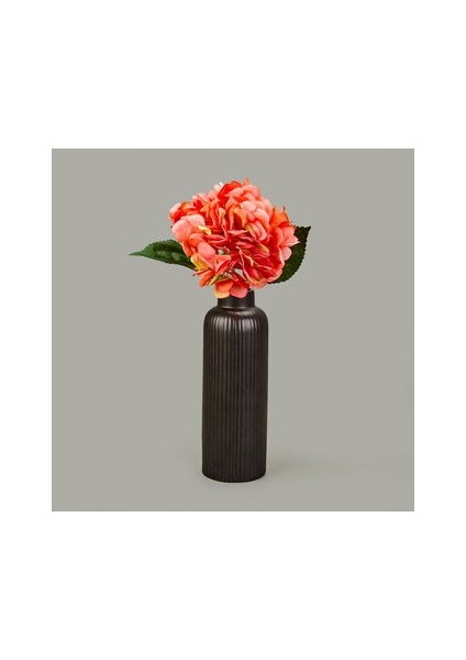 Deco Ortanca Dal Çiçek - Turuncu - 37 cm