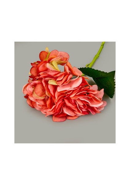 Deco Ortanca Dal Çiçek - Turuncu - 37 cm modelleri