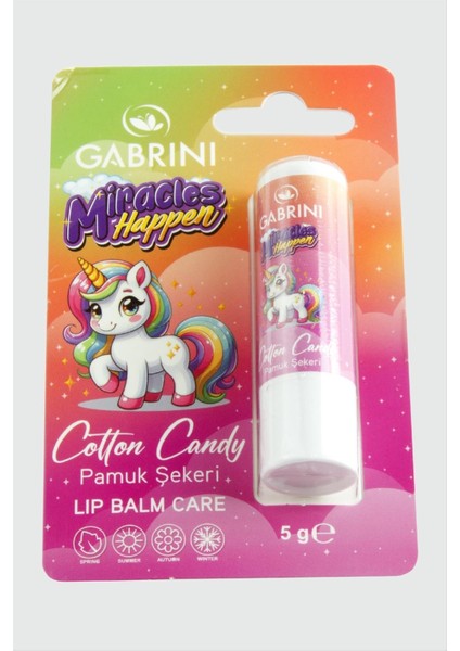 Gabrini Pamuk Şekeri Dudak Nemlendirici