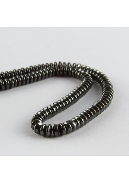 Rondela Hematit Taşı Küçük 6 mm