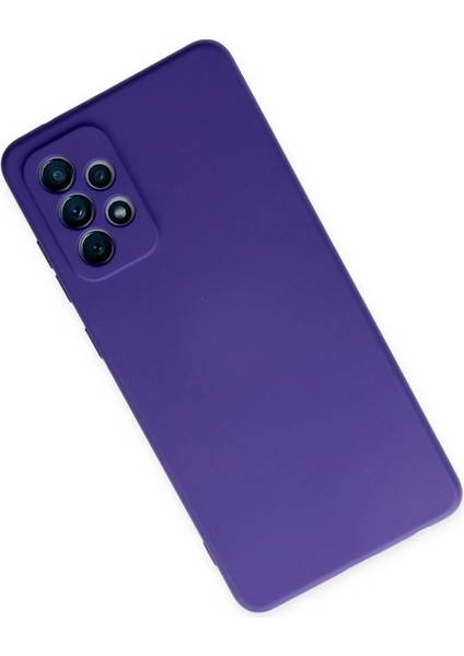 Samsung Galaxy A72 Kılıf Nano Içi Kadife Silikon - MOR-(5796) - TGR7971-8015 modelleri