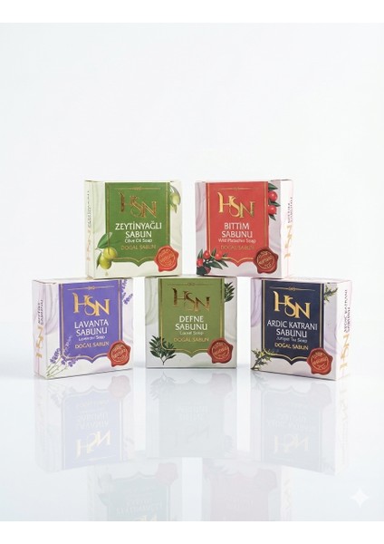 Kostiksiz Soğuk Proses Doğal Sabun Set