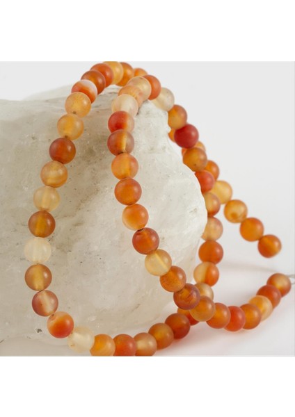 6 mm Mat Akik Taşı