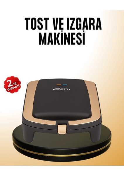 Tost Makinesi Hızlı Pişirme Teknolojisi 1500 Watt