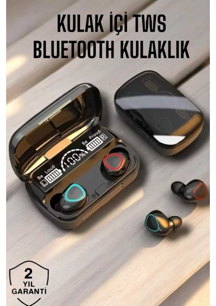 Bluetooth Bağlantılı Suya Dayanıklı Uzun Pil Ömürlü Kablosuz Kulaklık - TGR3996-9994
