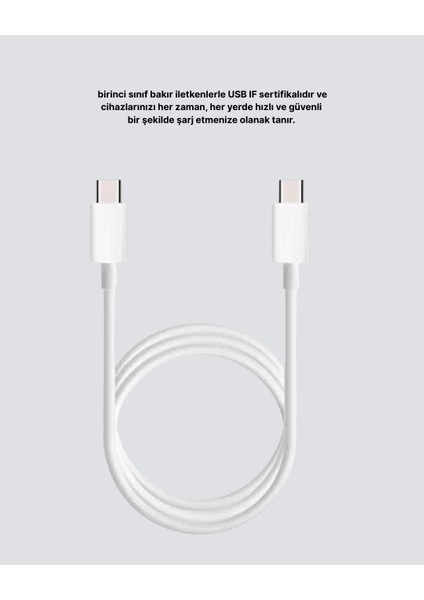 Dayanıklı Dış Kaplamalı 30W 5.0A Type-C Hızlı Şarj ve Data Kablosu - TGR5508-8435 modelleri