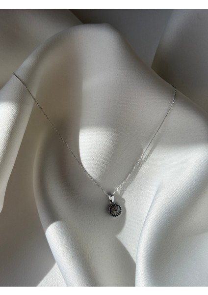 Zirkon Kolye Silver Renk fiyatları