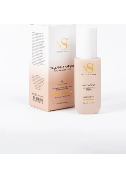 Natural Care Anti Aging Kırışık Giderici ve Önleyici Krem