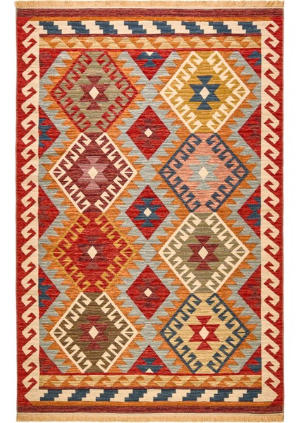 Soft Kökez Halı - Renkli - 120X180 cm fiyatları
