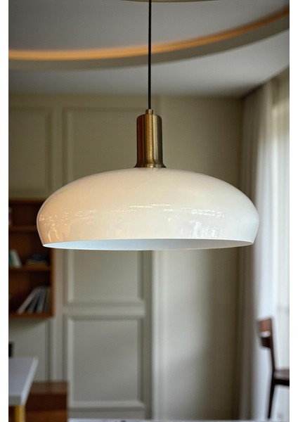 Estrela Beyaz Tekli Sarkıt Avize, Iç Mekan Dekoratif Aydınlatma