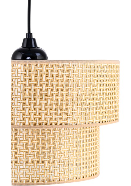 Rattan 2 Katlı Pasta Sarkıt Avize, Çocuklar, Yatak Odası, Salon, Mutfak, Hol Için Ideal fiyatları