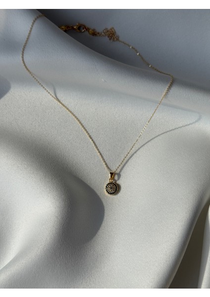 Zirkon Kolye Gold Renk fiyatları