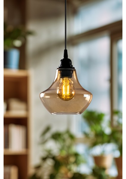 Modern Dazzle Tekli Cam Sarkıt Aydınlatma, Şık ve Şık Tasarım