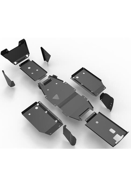 Metal Karter Koruma Seti Cfmoto C Force 625 Atv 2022-2023 Uyumlu
