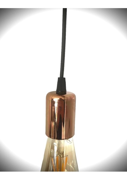 70CM Bakır Renk Sarkıt Lale Duy, Ampul Hariç, Şık ve Zarif Tasarım fiyatları