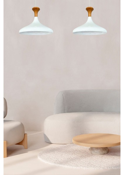 Beyaz Ahşap Mantar Sarkıt Avize, Şık ve Modern Oturma ve Yatak Odası Aydınlatması fiyatları