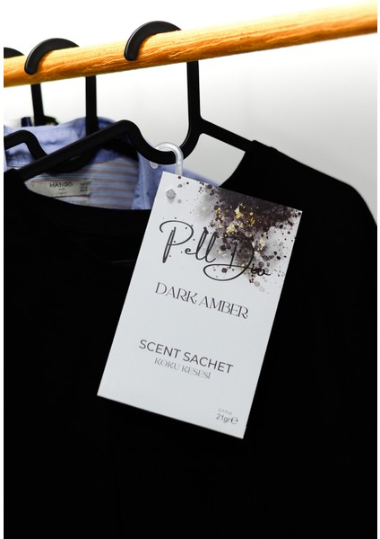 5'li Dark Amber Ayakkabılık Dolap ve Çekmece Parfümlü Kese Kokusu Oda Koku Kesesi fırsatları