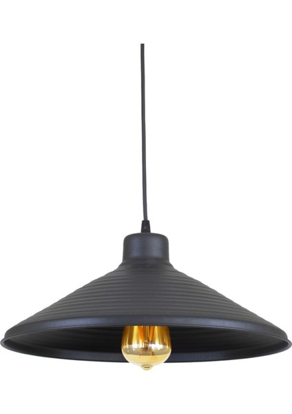 Rustik Modern Metal Tekli Sarkıt Avize, Şık ve Şehirli Atmosfer Için fiyatları