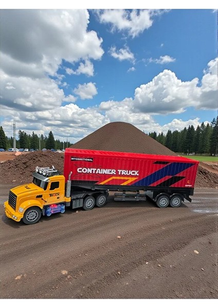 Uzaktan Kumandalı Full Fonksiyonlu 48 cm Işıklı Tır - LED Işıklı Ayrılabilir Dorse Açılır Kapılı Tır fiyatları